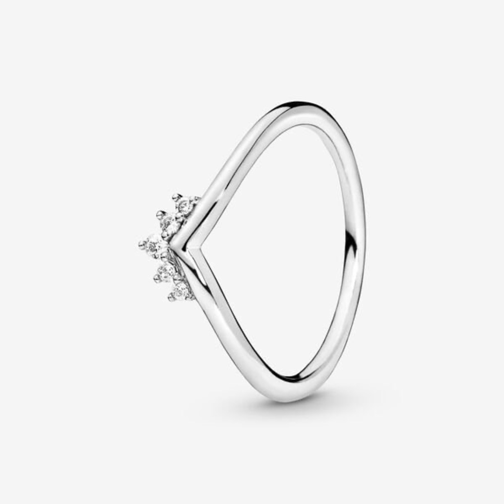 COPY - Pandora Tiara Sterling Silver Wishbone Ring Size 8.5!!